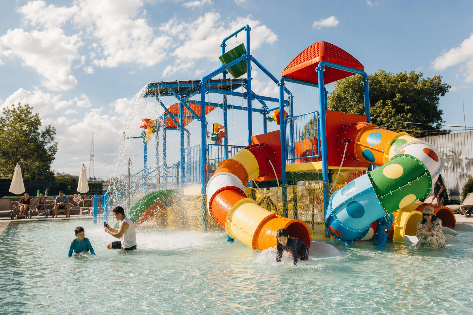 Water playground Dinoyo Oasis