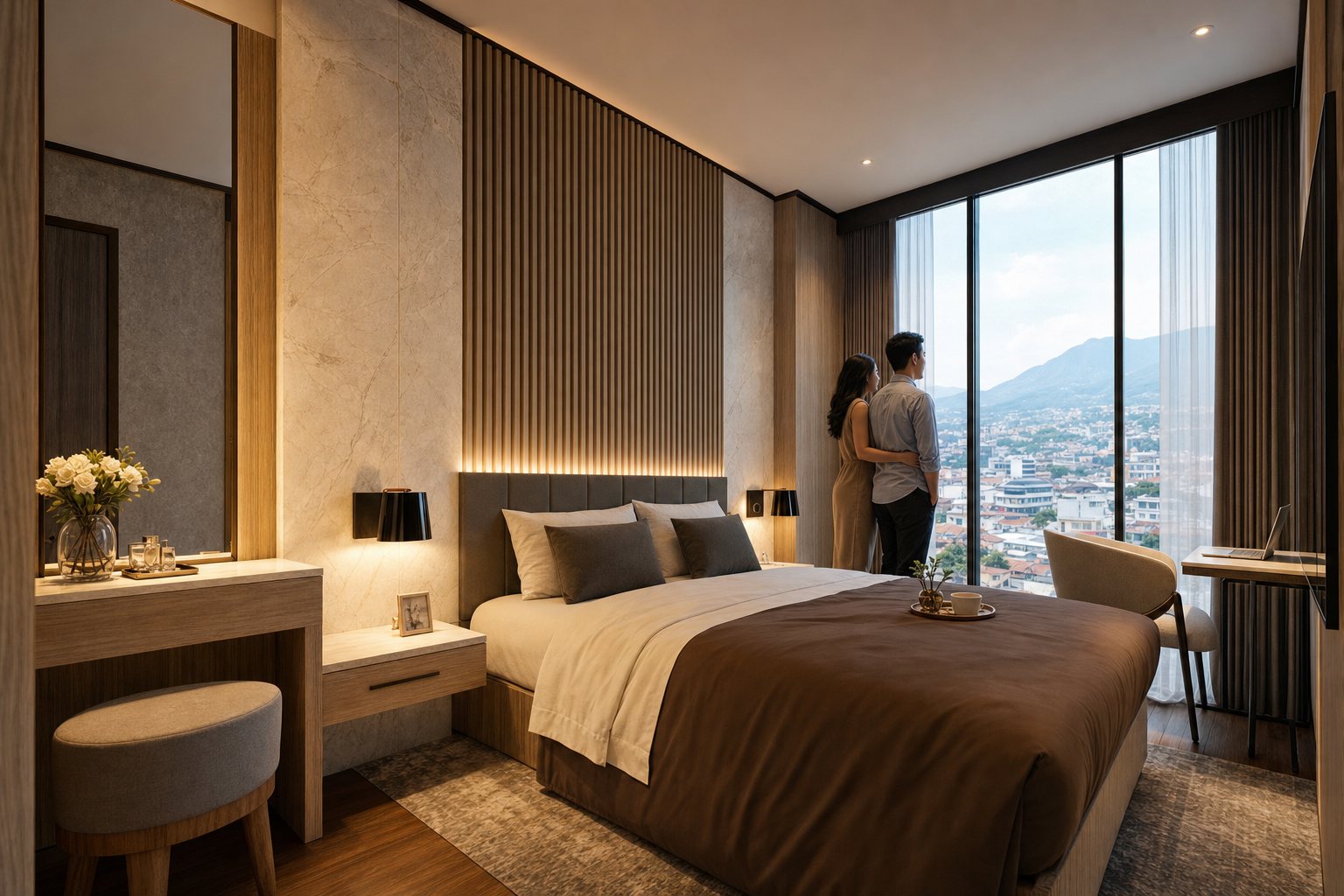 Kamar utama unit 2 Bedroom