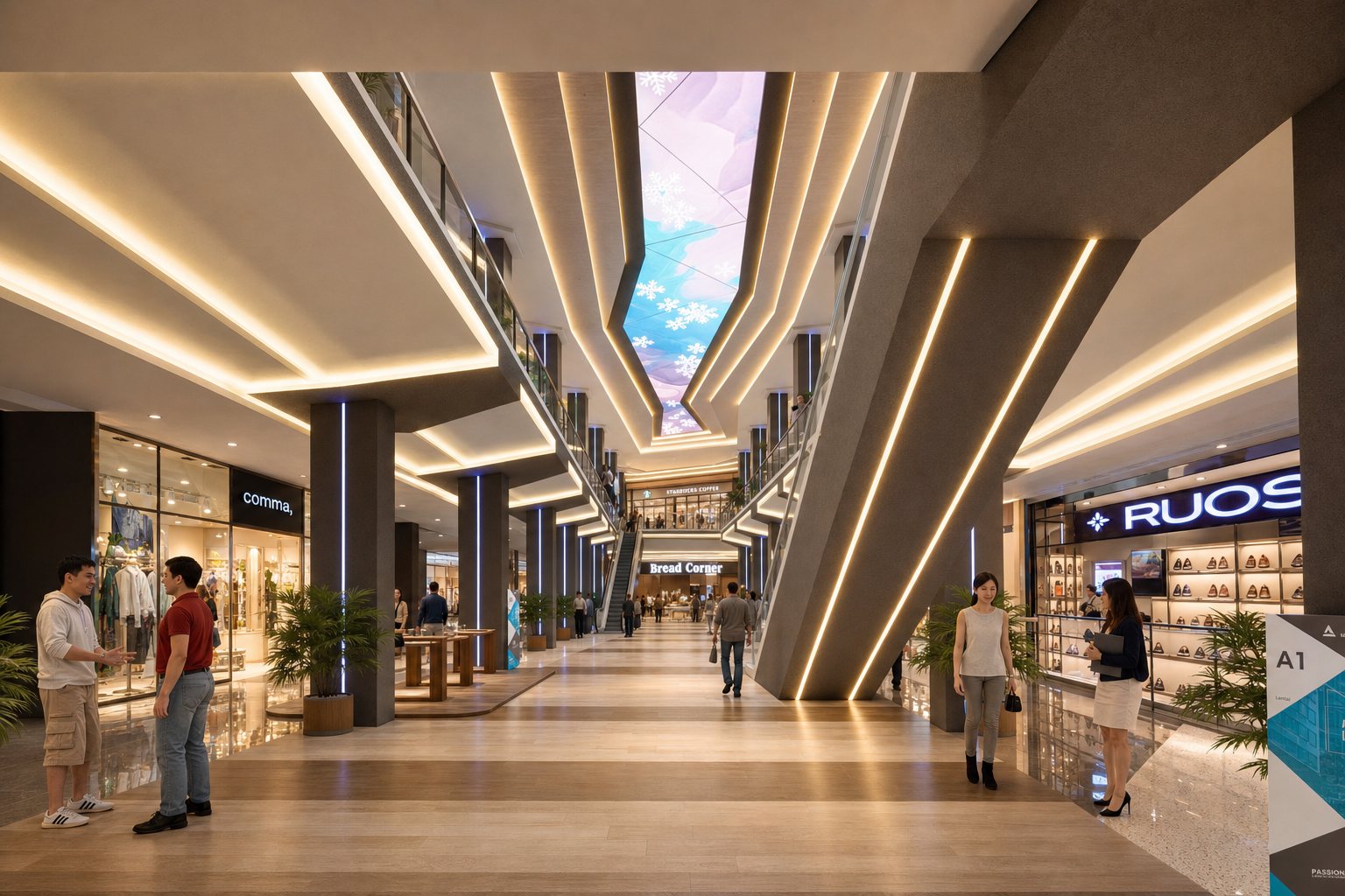 Shopping center terintegrasi